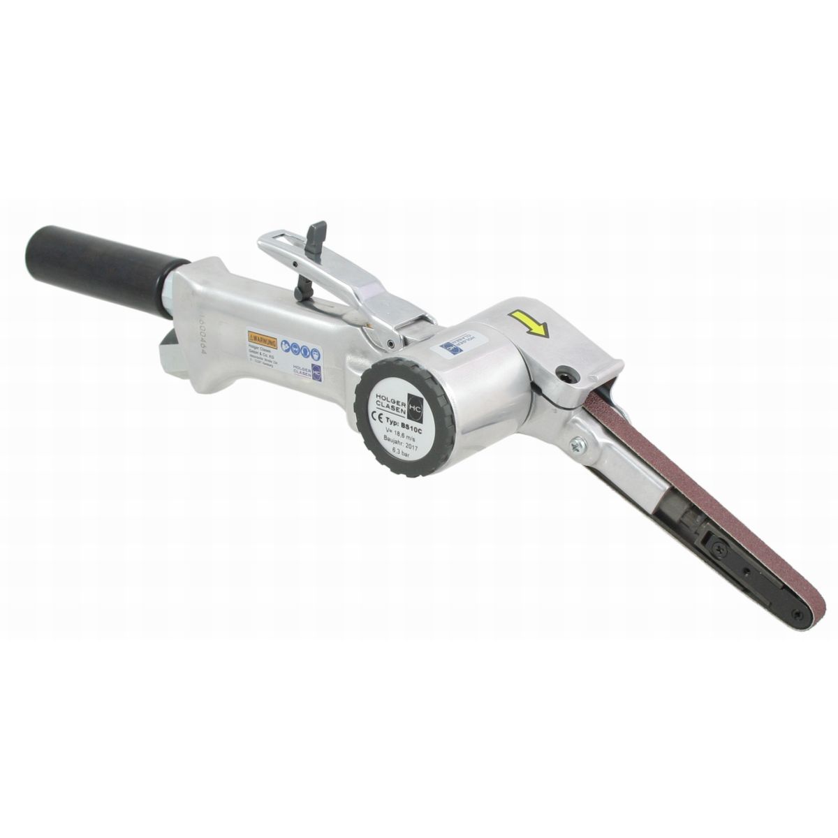 BS-10C Nitto Kohki Pneumatic Belt Sander right side oblique view