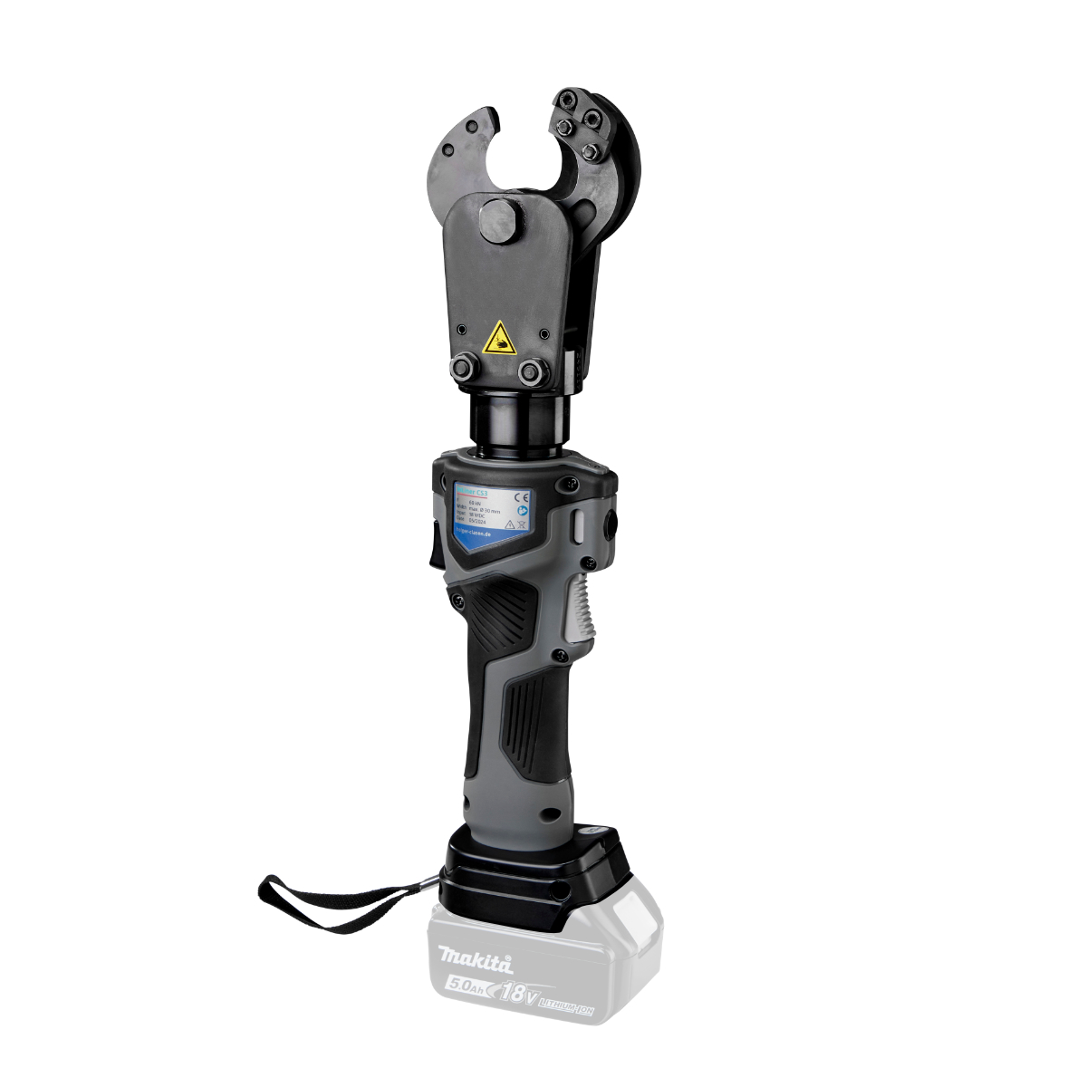 inliner-cs3-ma-rechts-schraeg Makita-kompatibel rechte Seitenansicht schraeg