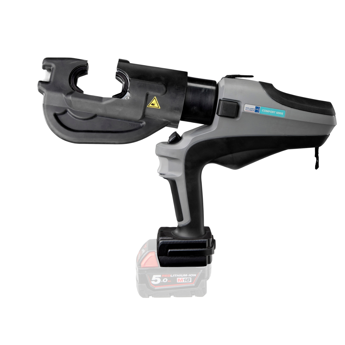 pressmax-c12-mi-links-masterbase Milwaukee compatible left side view