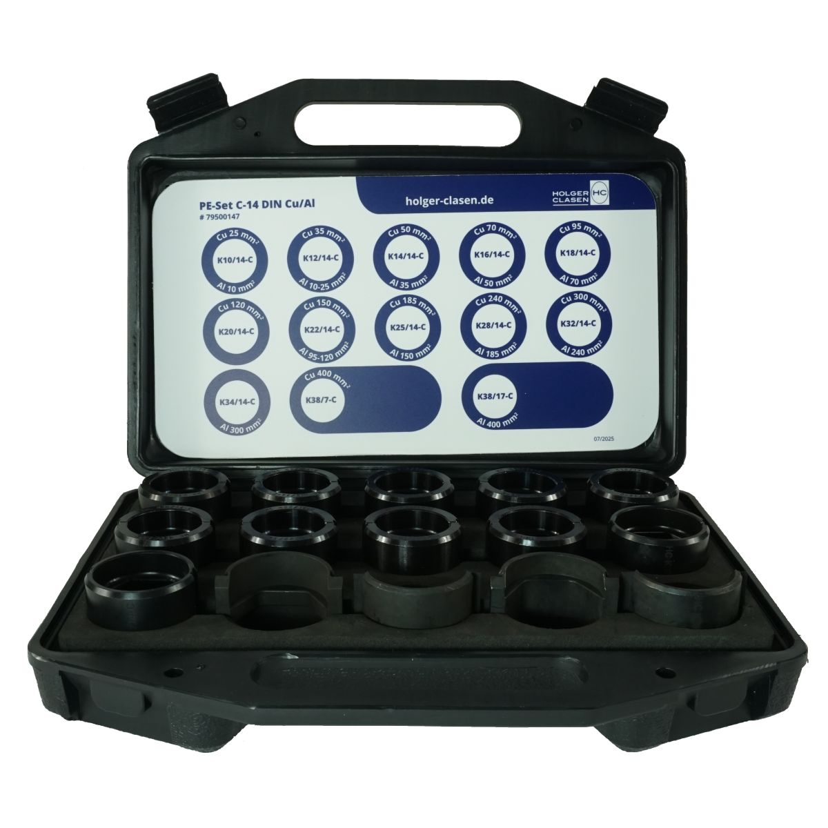 79500147 PE-Set C-14 Cu-Al DIN FF01 Presseinsatz-Set PressMax-C14 DIN Cu-Al