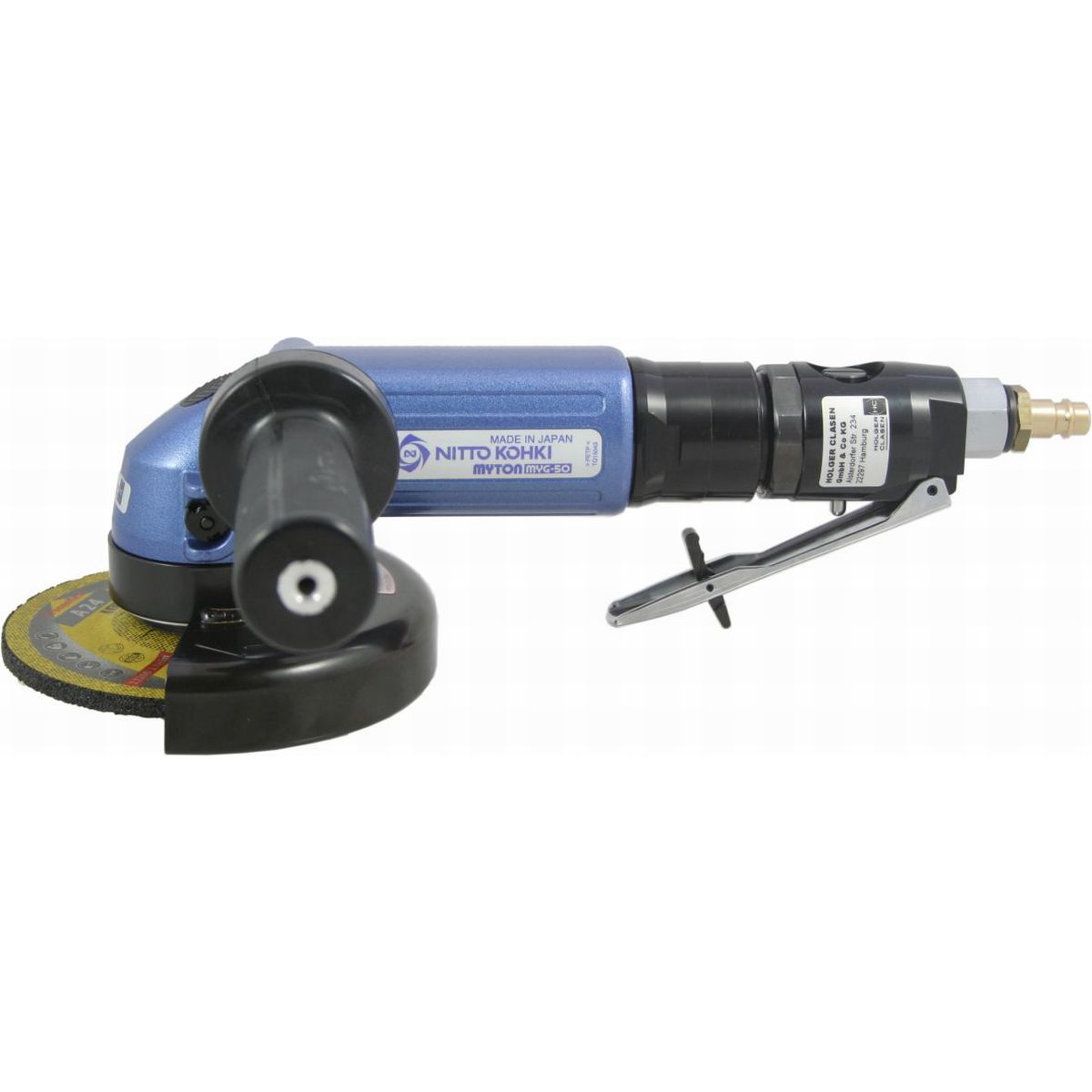 Angle grinder % Action % Angle grinder % Action %