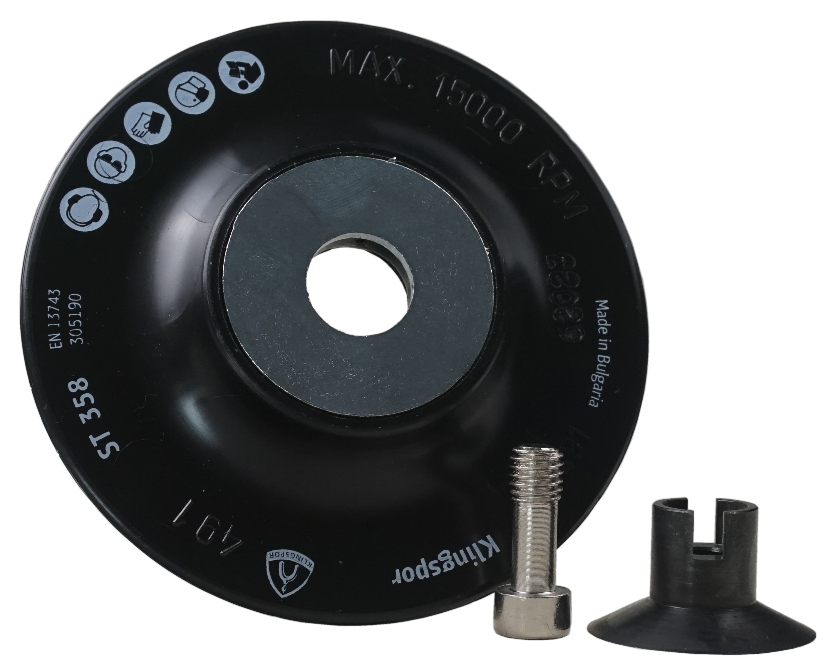 Rubber plate compl. for fiber disc Rubber plate compl. for fiber disc