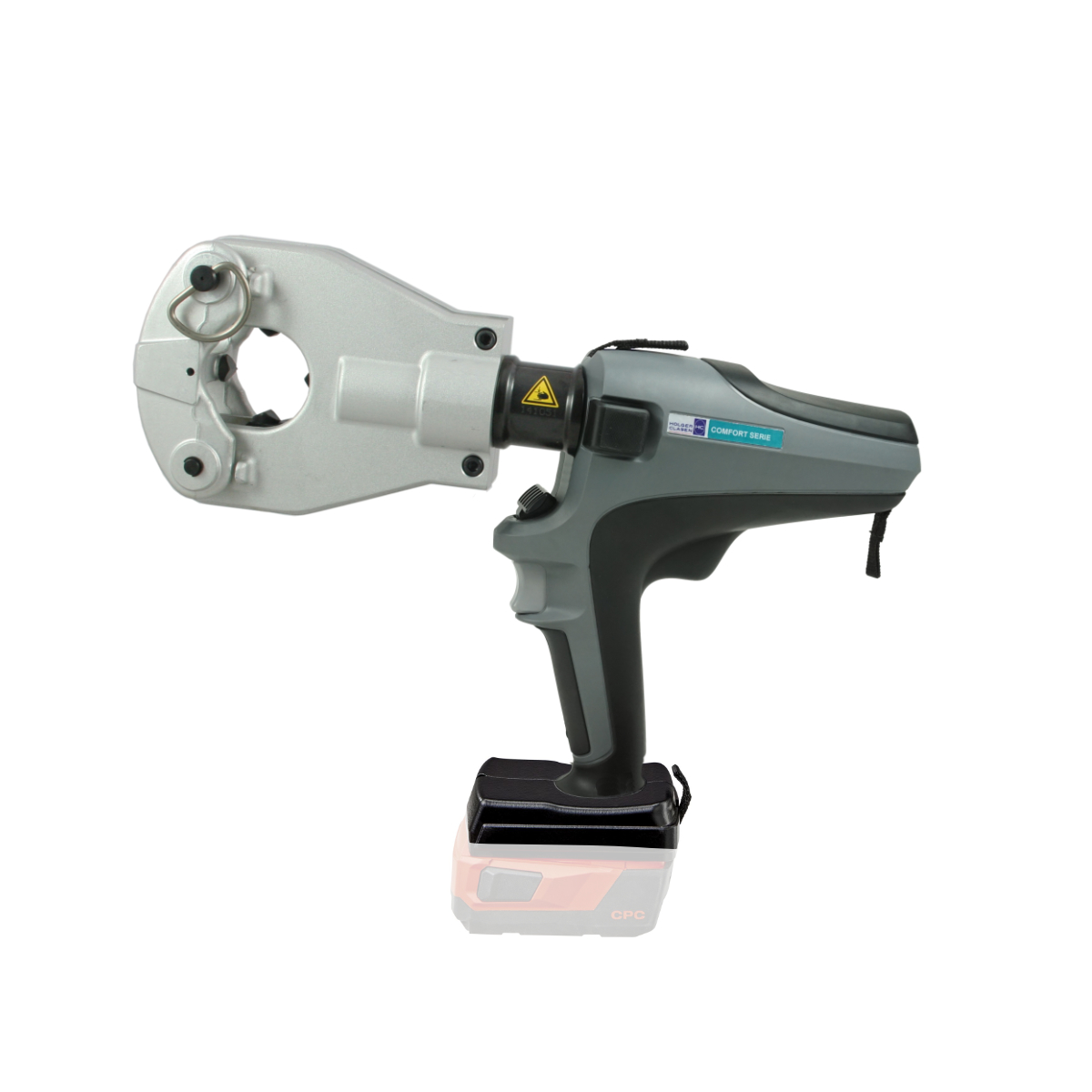 pressmax-c6-4d-hi masterbase  Hilti B22/CPC compatible left side view