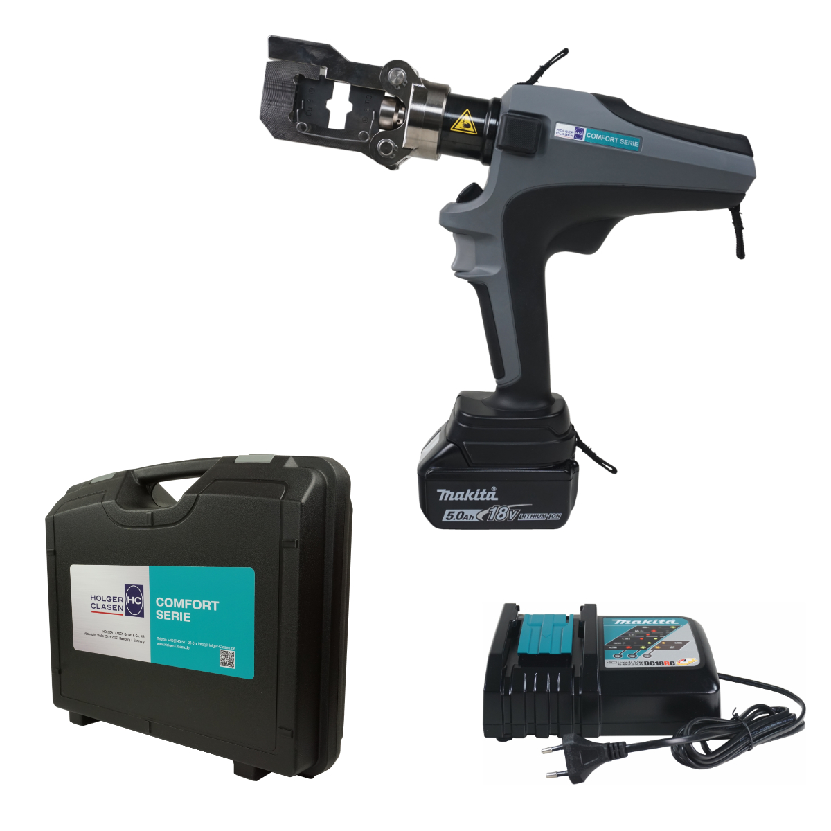 Akku-hydraulisches Presswerkzeug Akku-hydraulisches Presswerkzeug