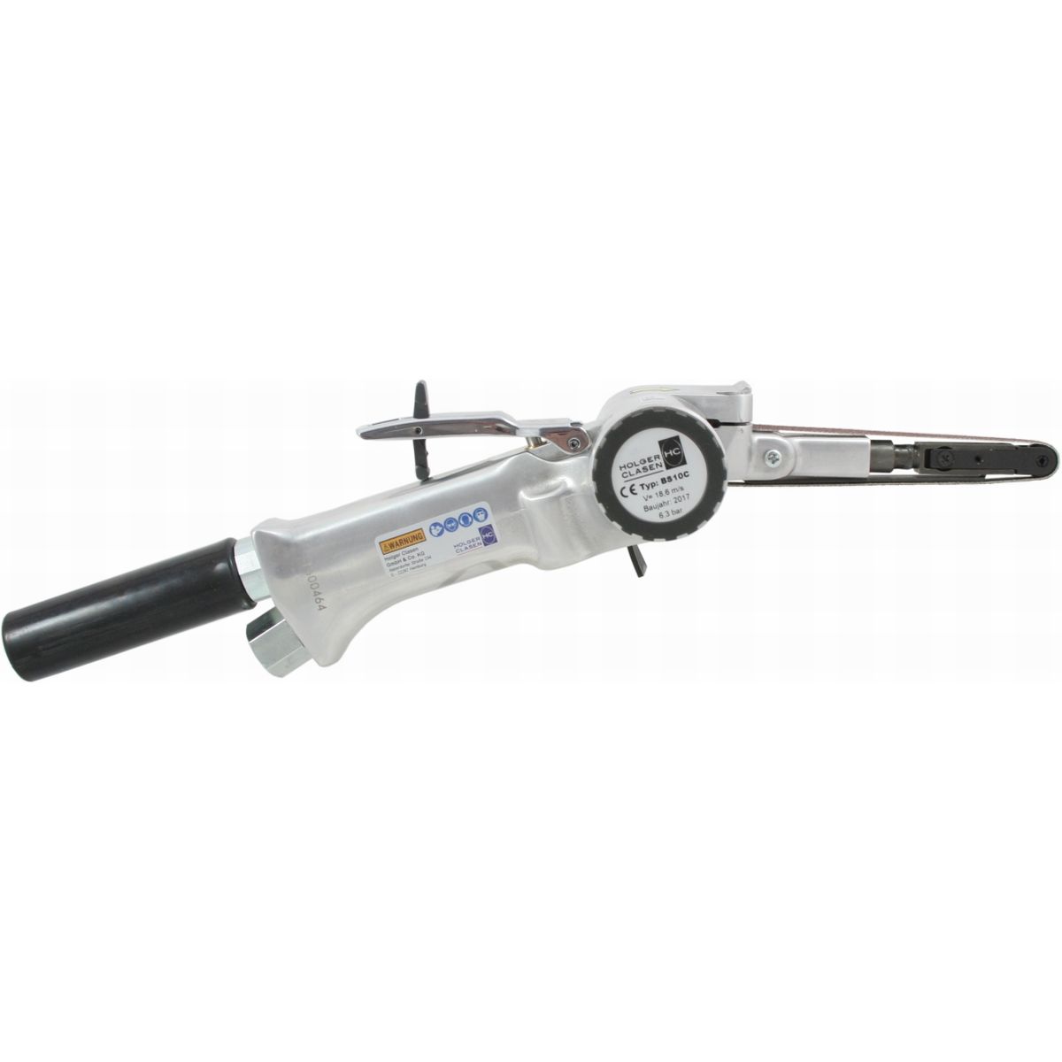 BS10C Nitto Kohki Pneumatic Belt Sander right side view