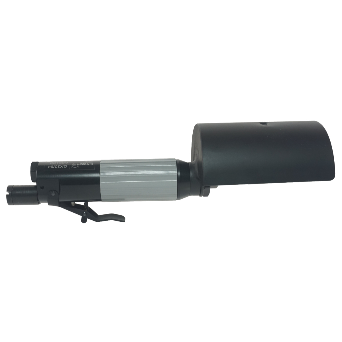 Druckluft-Bürstwerkzeug GX30/30-1 und GX30/54-1 mit Schutzhaube schwarz