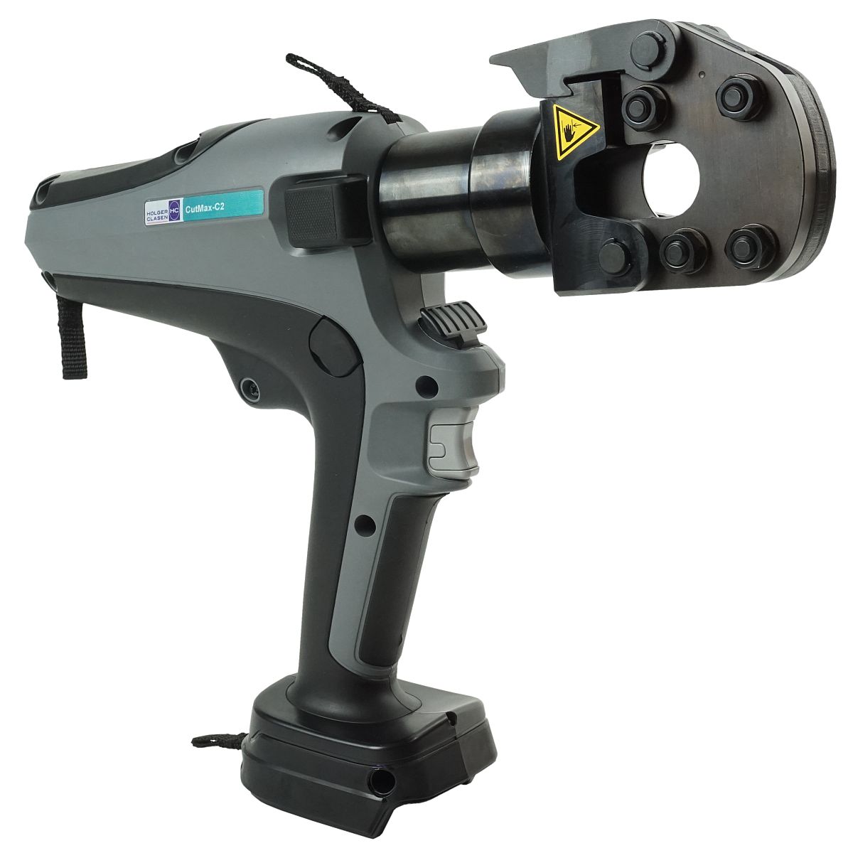 cutmax-c2-ma-seiteansicht-rechts-schraeg Akku-Drahtseilschneider 84kN Öffnungsweite 24mm