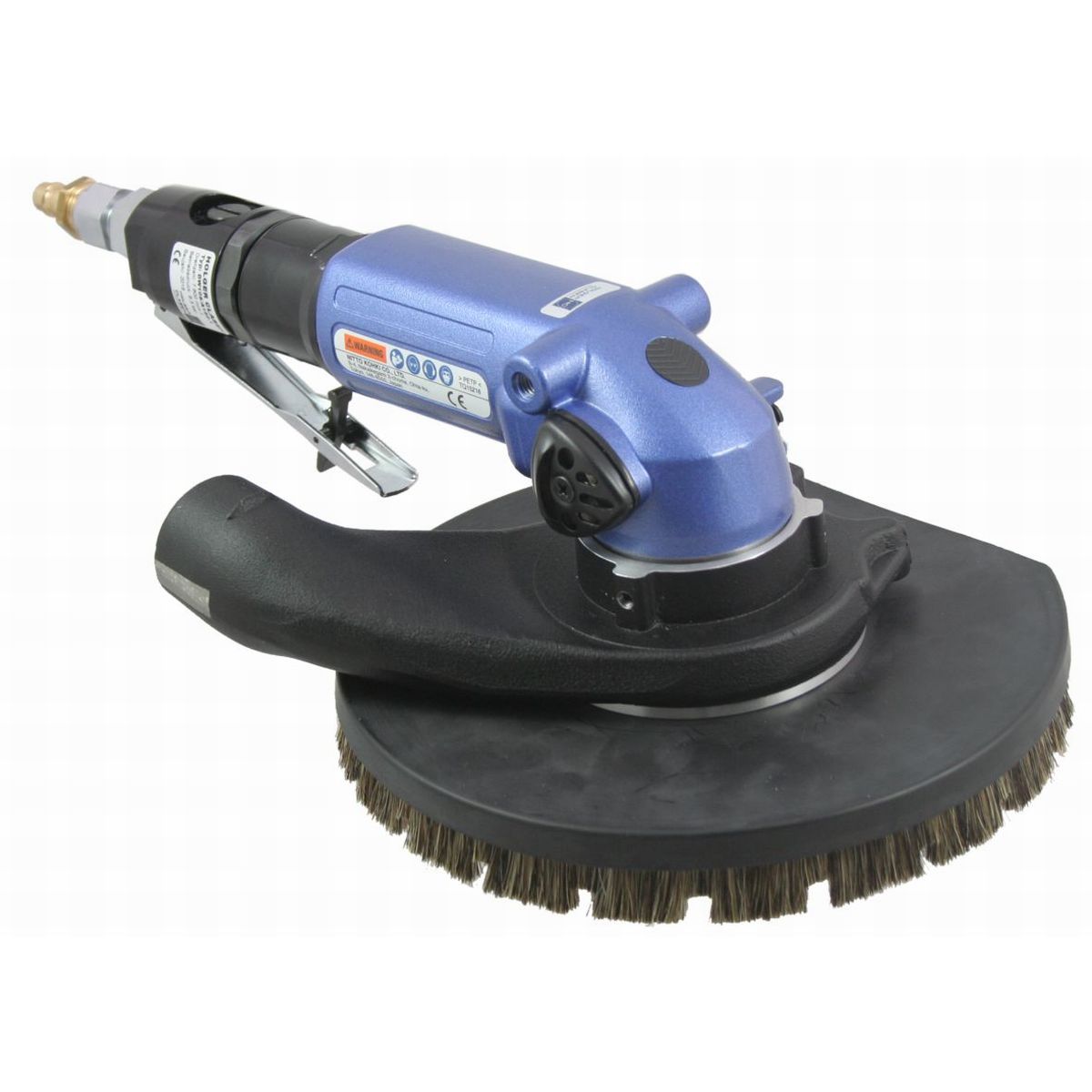 Druckluft-Winkelschleifer mit Absaugung DW108A/180-1 rechte schräge Seitenansicht