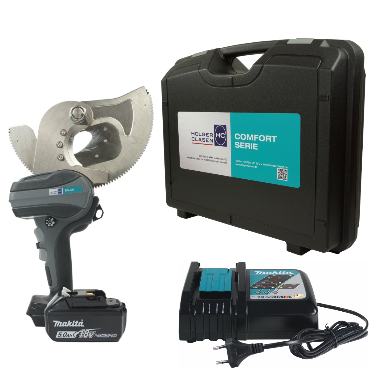 Battery-Operated Mechanical Cutter with MasterBase technology
