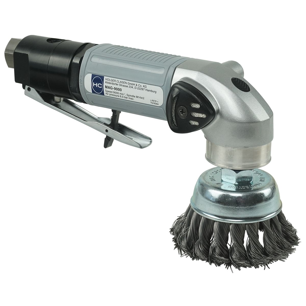 MAG-9000 pneumatic brushing tool