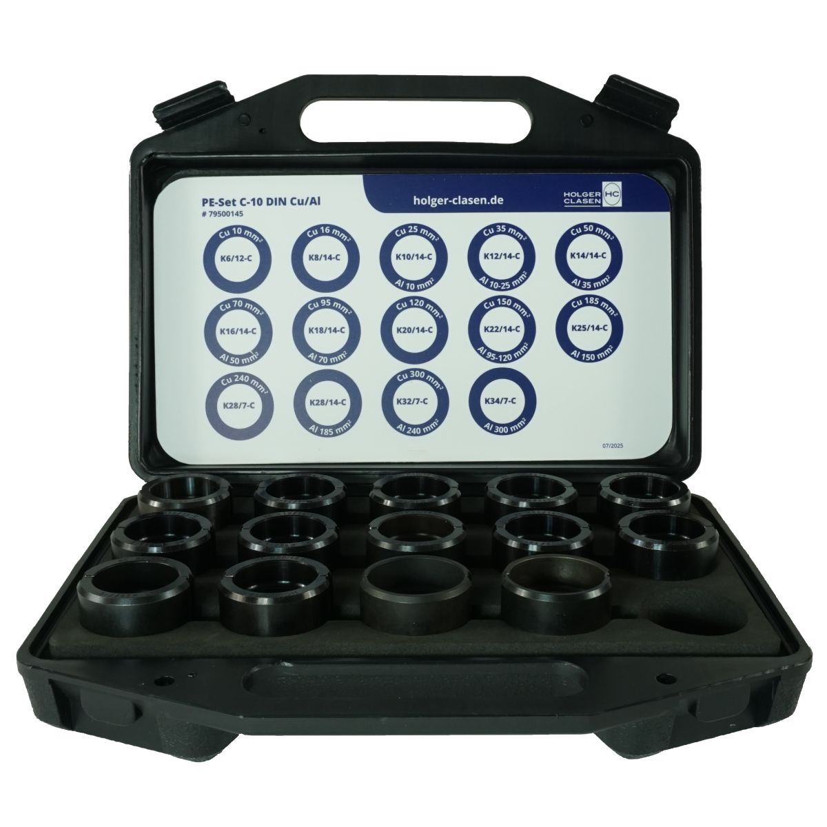 79500145 PE-Set C-10 Cu-Al DIN FF01 Presseinsatz-Set PressMax-C10 DIN Cu Al