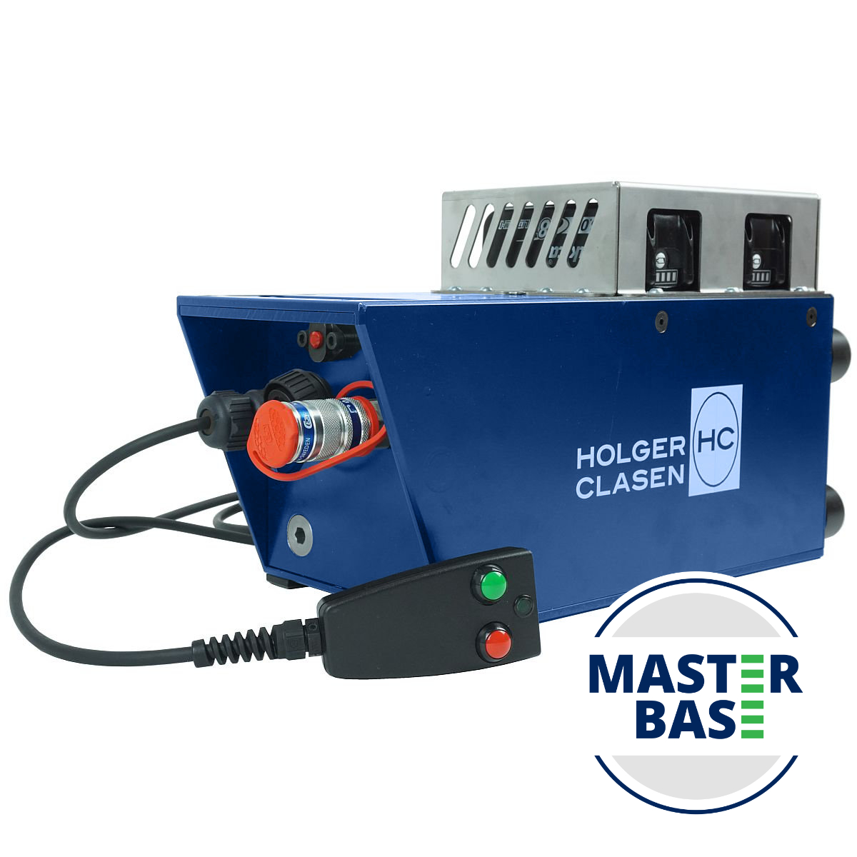 Battery-operated hydraulic pump 700bar for crimping and cutting heads CEJN 115 