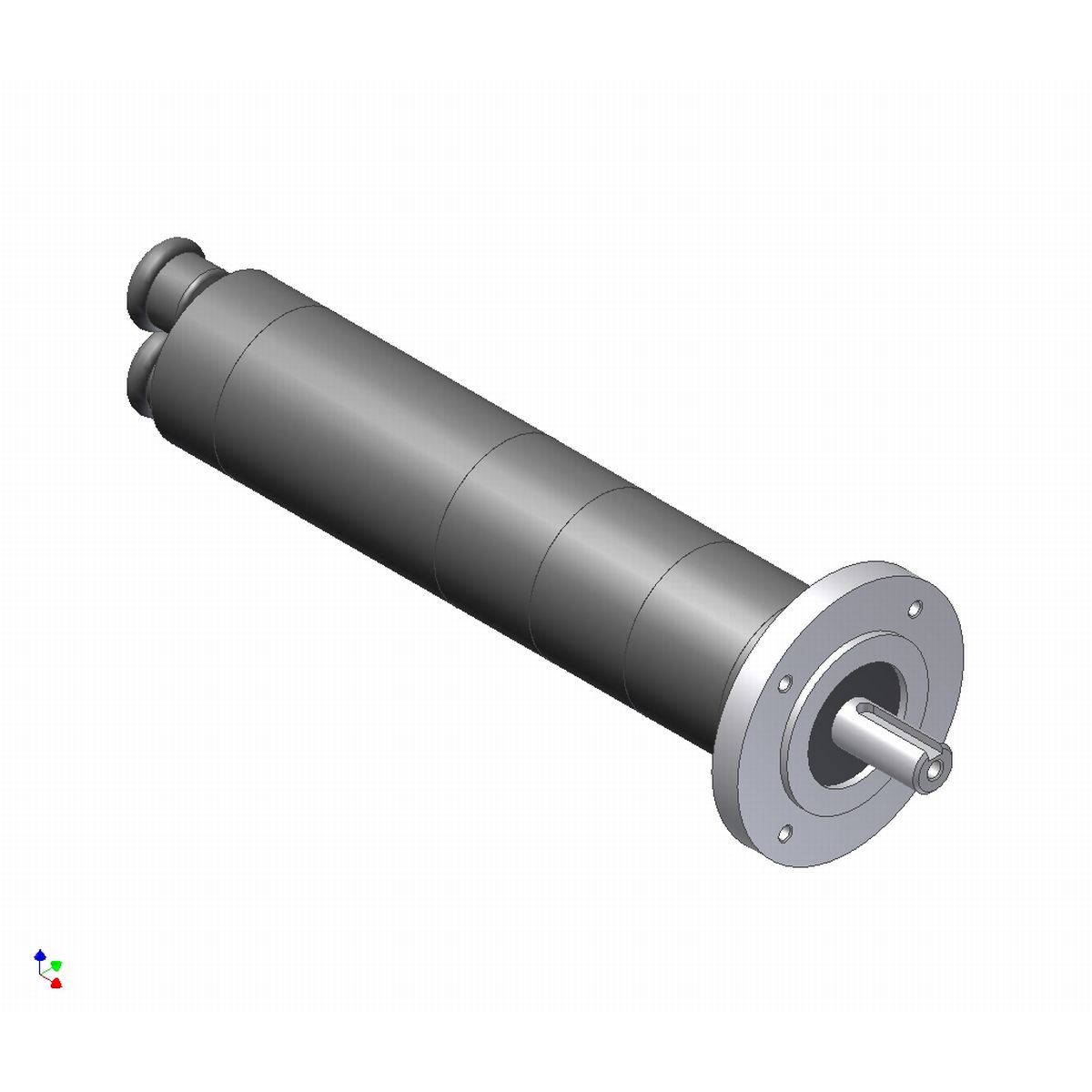 Doppelrotor Druckluftmotor