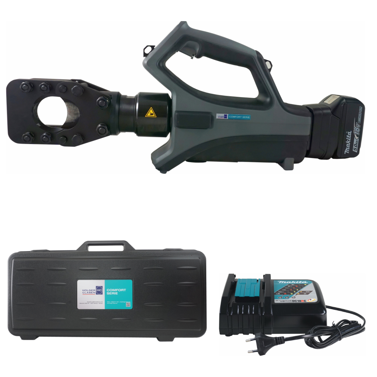 Battery-Operated Hydraulic Cutter with MasterBase technology