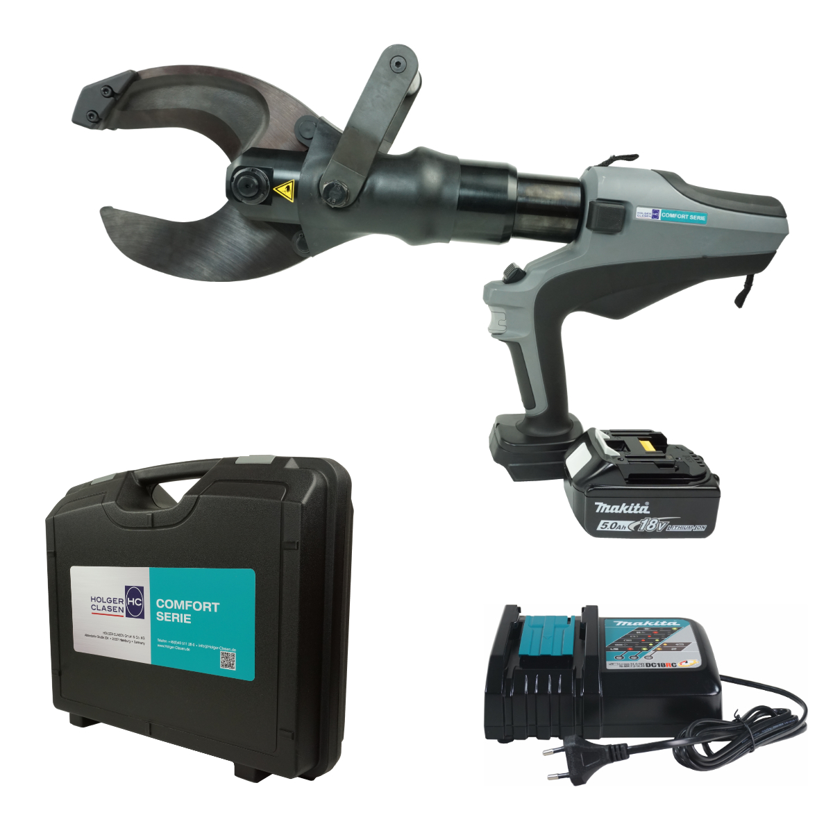 Battery-Operated Hydraulic Cutter with MasterBase technology