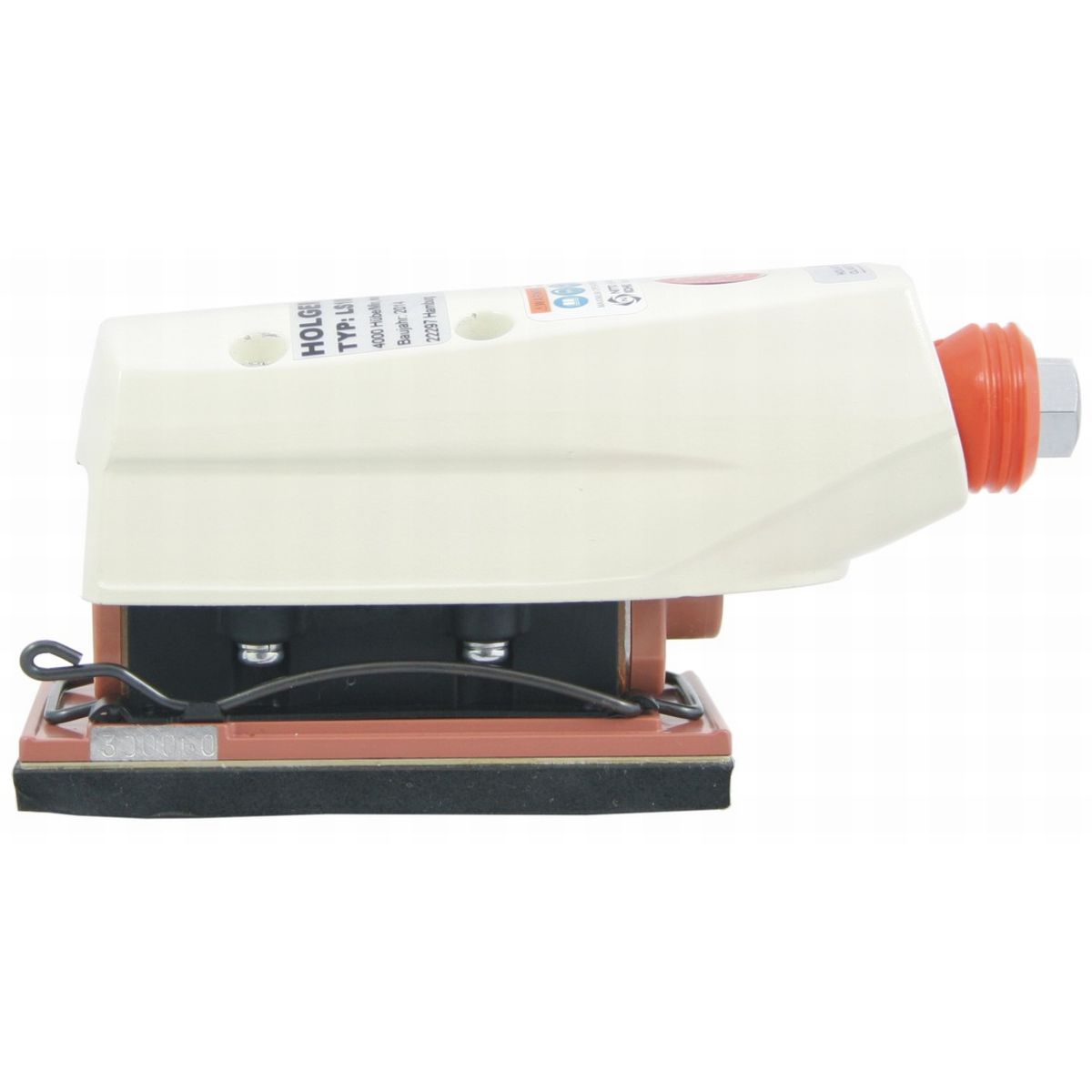 LS-10 nitto Kohki Linearschleifer linke Seitenansicht