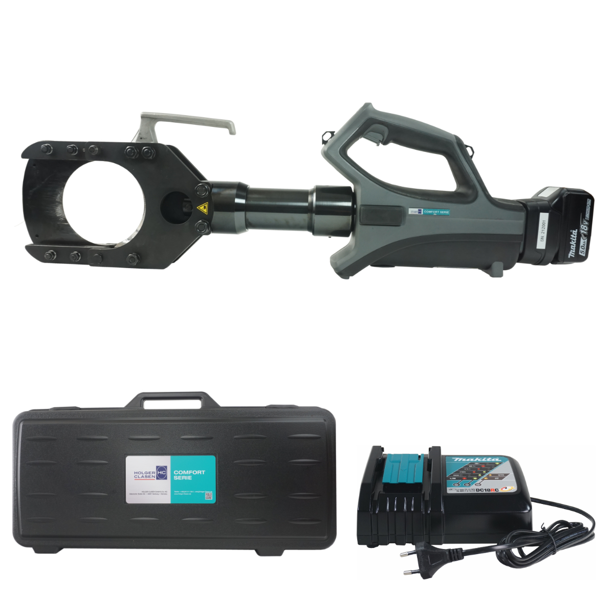 Battery-Operated Hydraulic Cutter with MasterBase technology