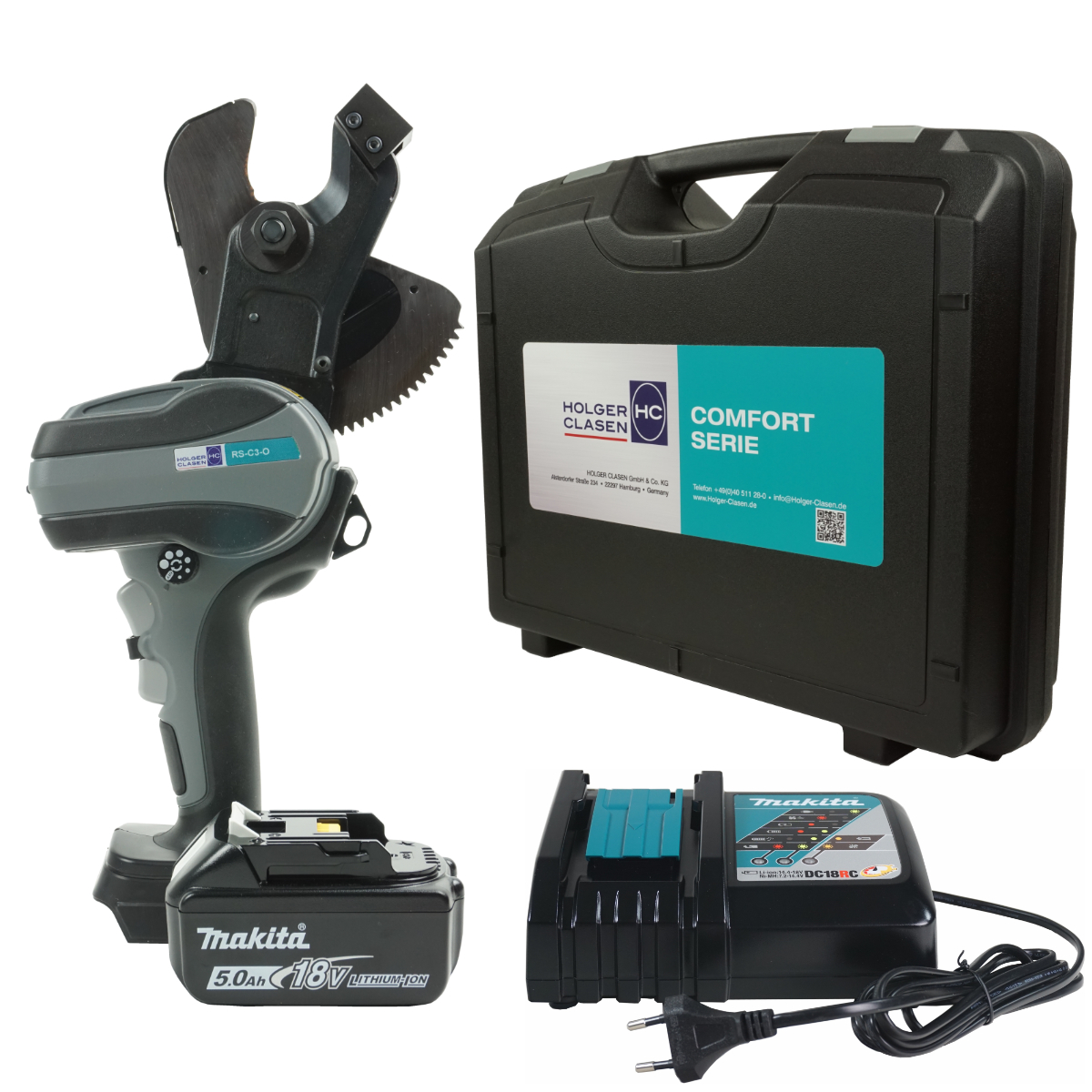Akku-mechanischer Schneider mit MasterBase-Technologie