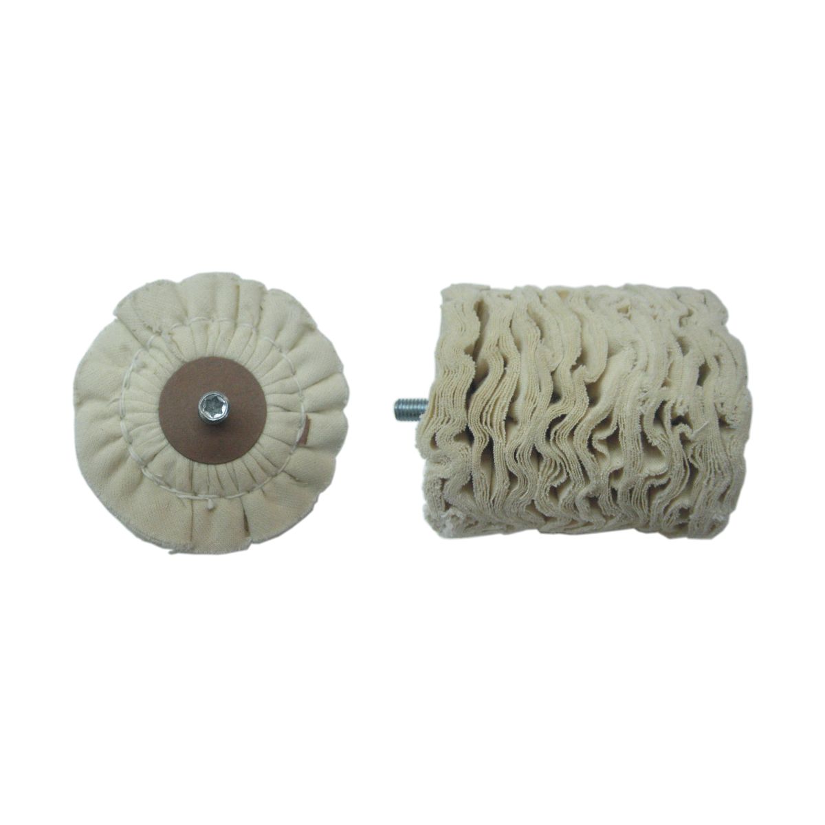 Pleated cloth polishing roller Pleated cloth polishing roller