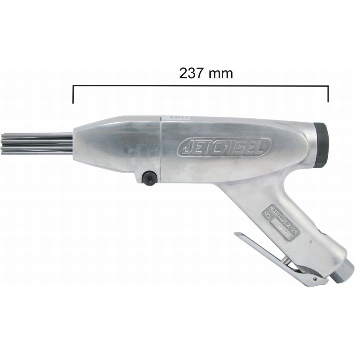 Needle scaler JEX-24 converted to 2-mm-needles