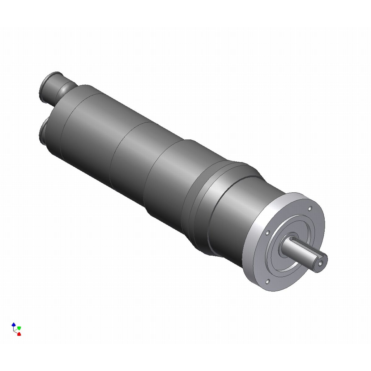 Doppelrotor Druckluftmotor