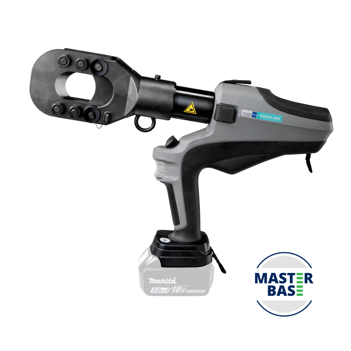 cutmax-c4-ma masterbase Makita 18V kompatibel linke seitenansicht
