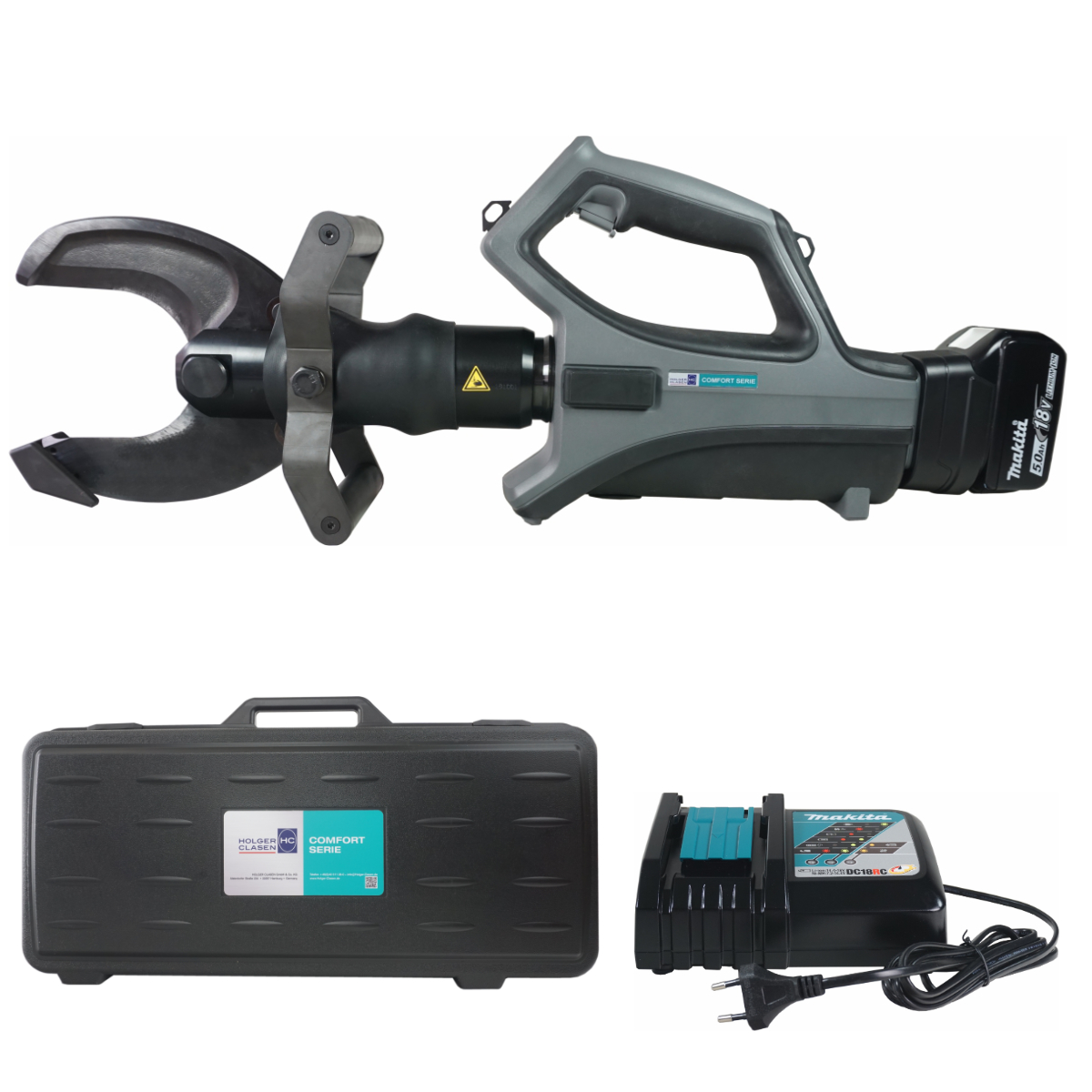 Battery-Operated Hydraulic Cutter with MasterBase technology