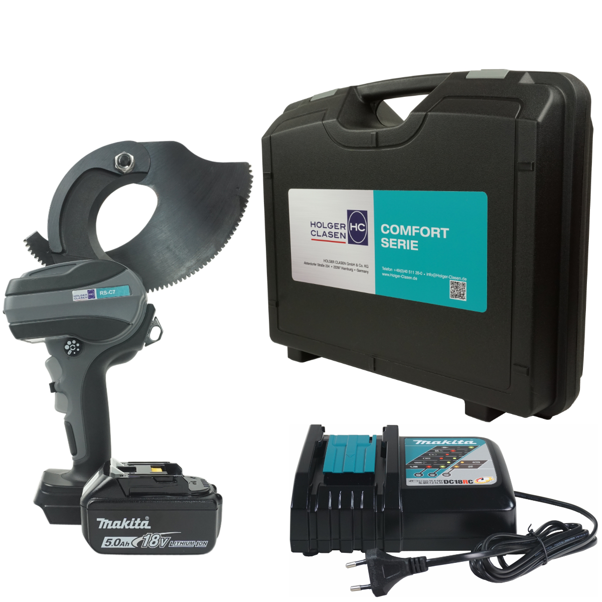 Battery-Operated Mechanical Cutter with MasterBase technology