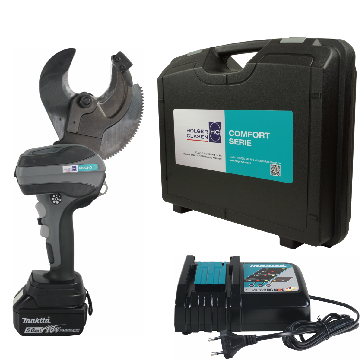 Akku-mechanischer Schneider mit MasterBase-Technologie