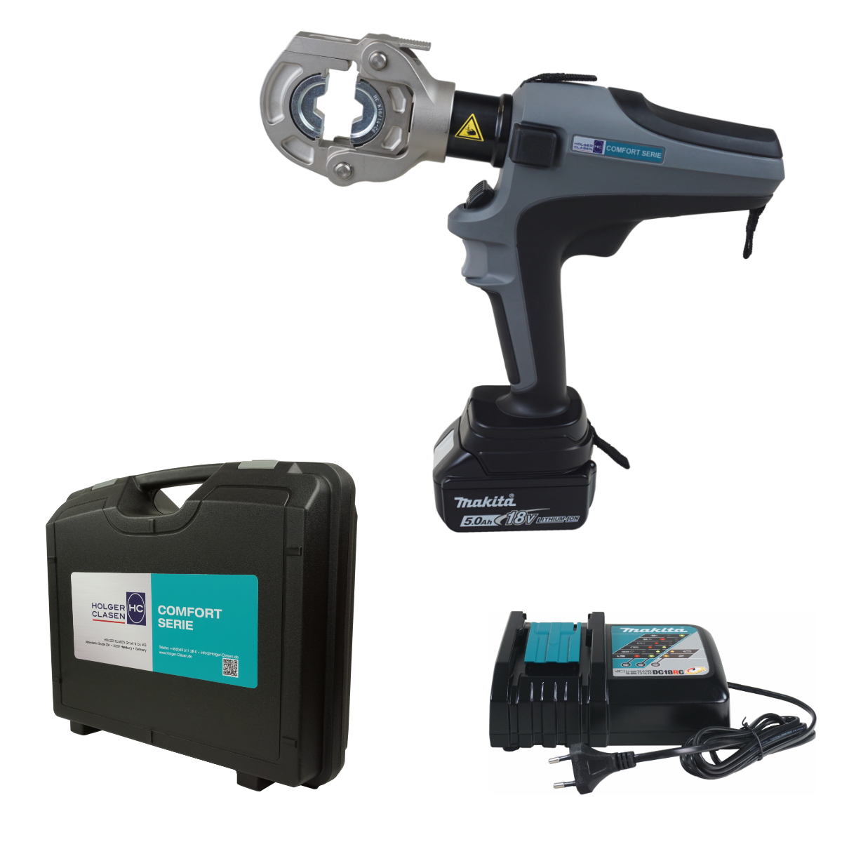 Battery-Operated Hydraulic Crimper Battery-Operated Hydraulic Crimper