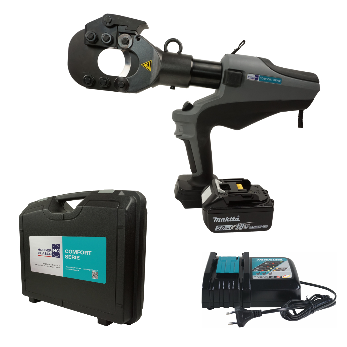 Battery-Operated Hydraulic Cutter with MasterBase technology