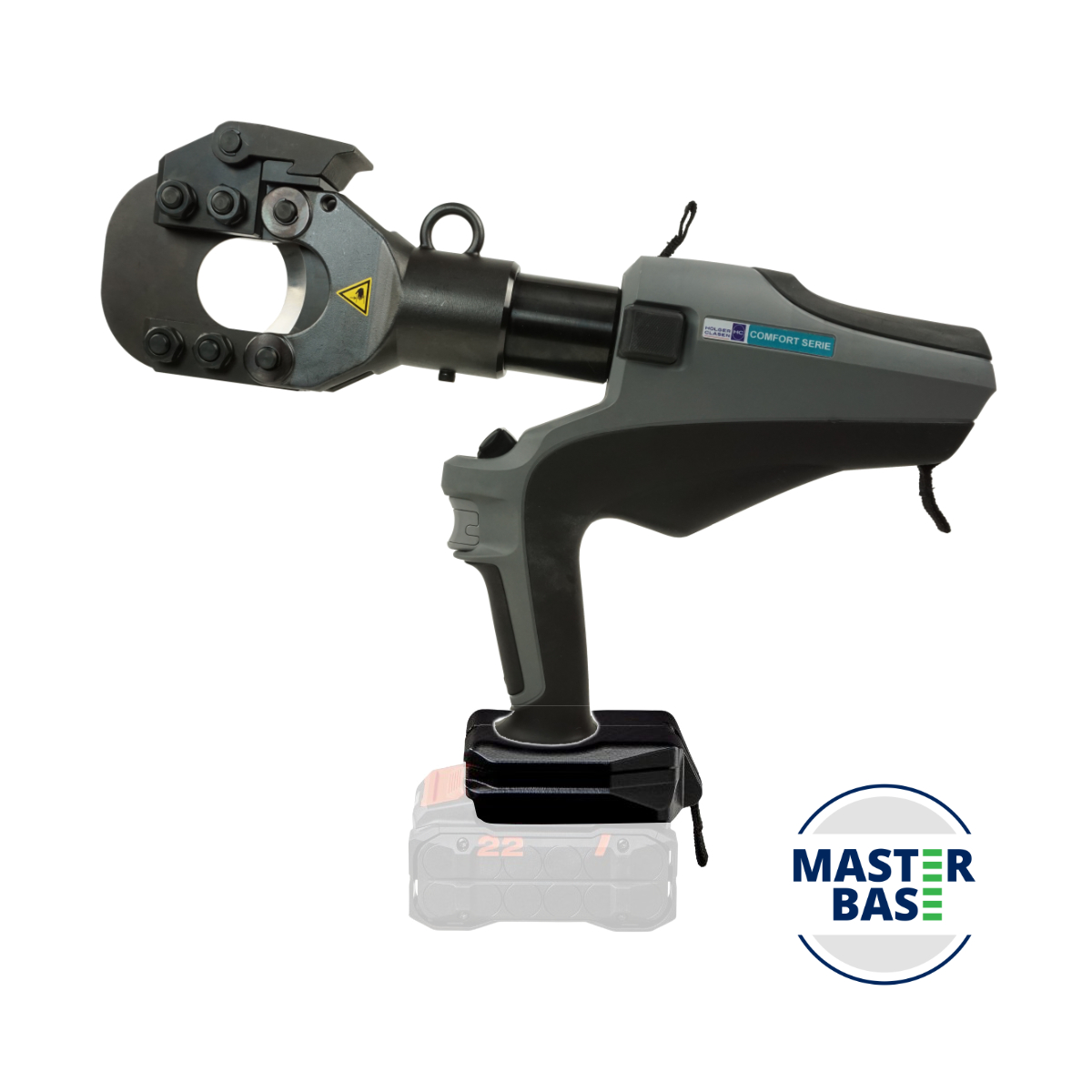 cutmax-c45-hin masterbase Hilti Nuron compatible left side view