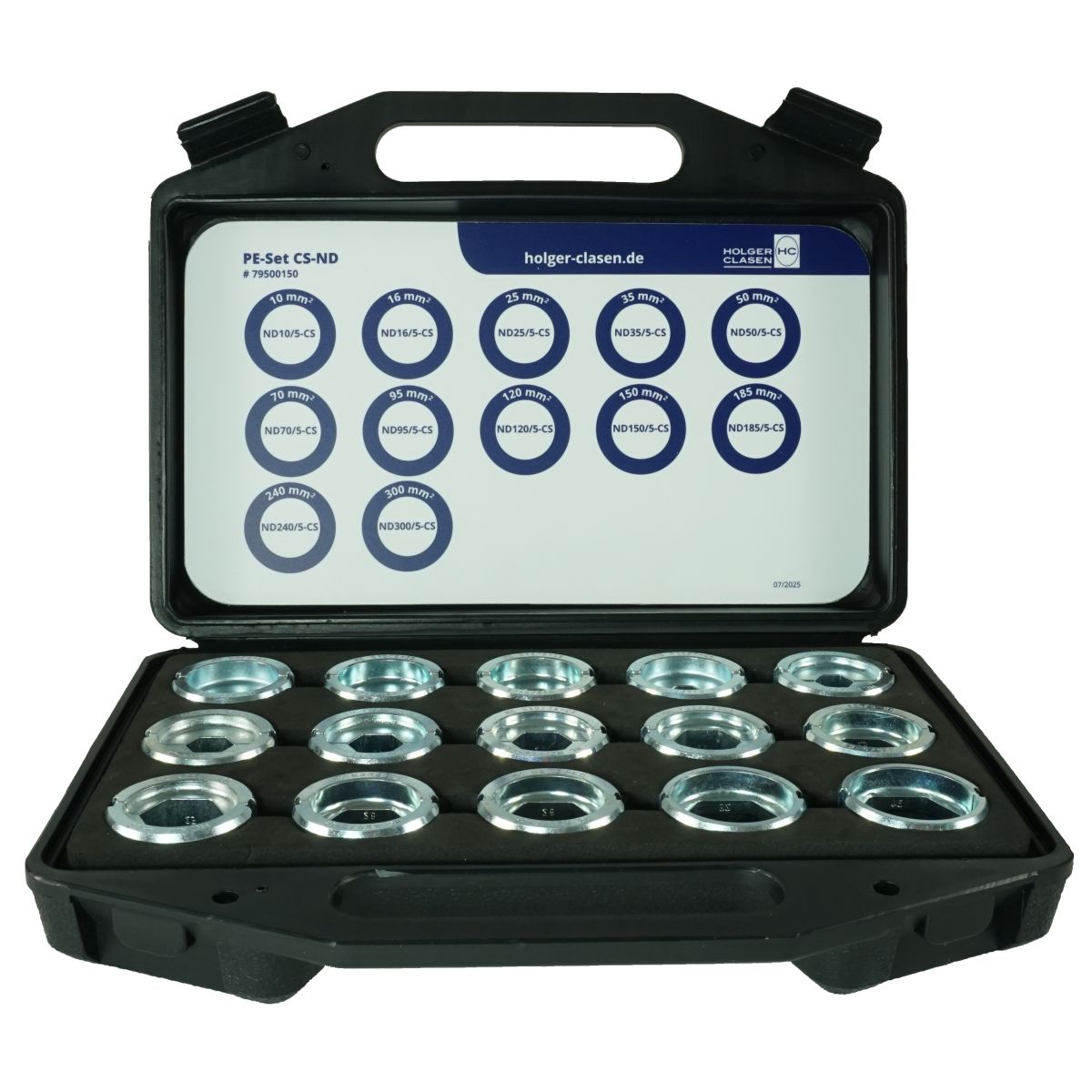 79500150 PE-Set CS-ND FF01 Crimping Die Set CS-shaped dies DIN-like