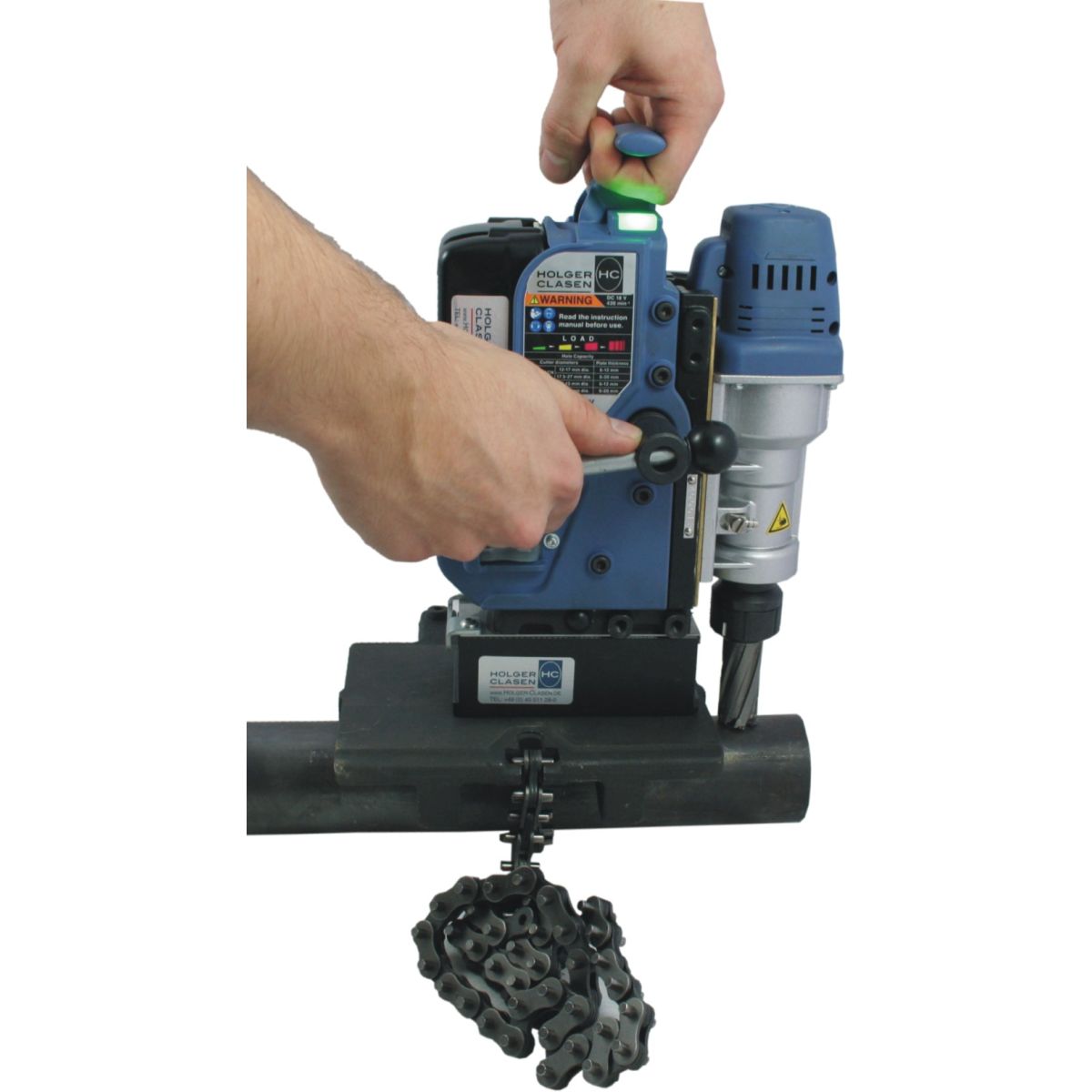 SPA50 Rohrspanner für Magnet-Bohrmaschine