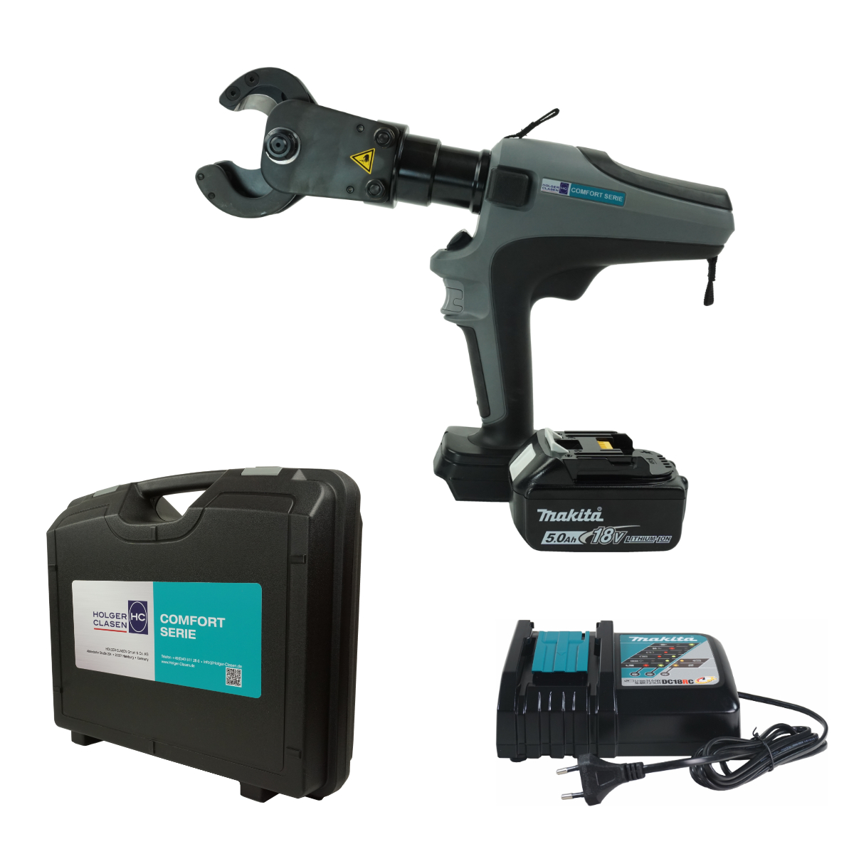 Battery-Operated Hydraulic Cutter with MasterBase technology