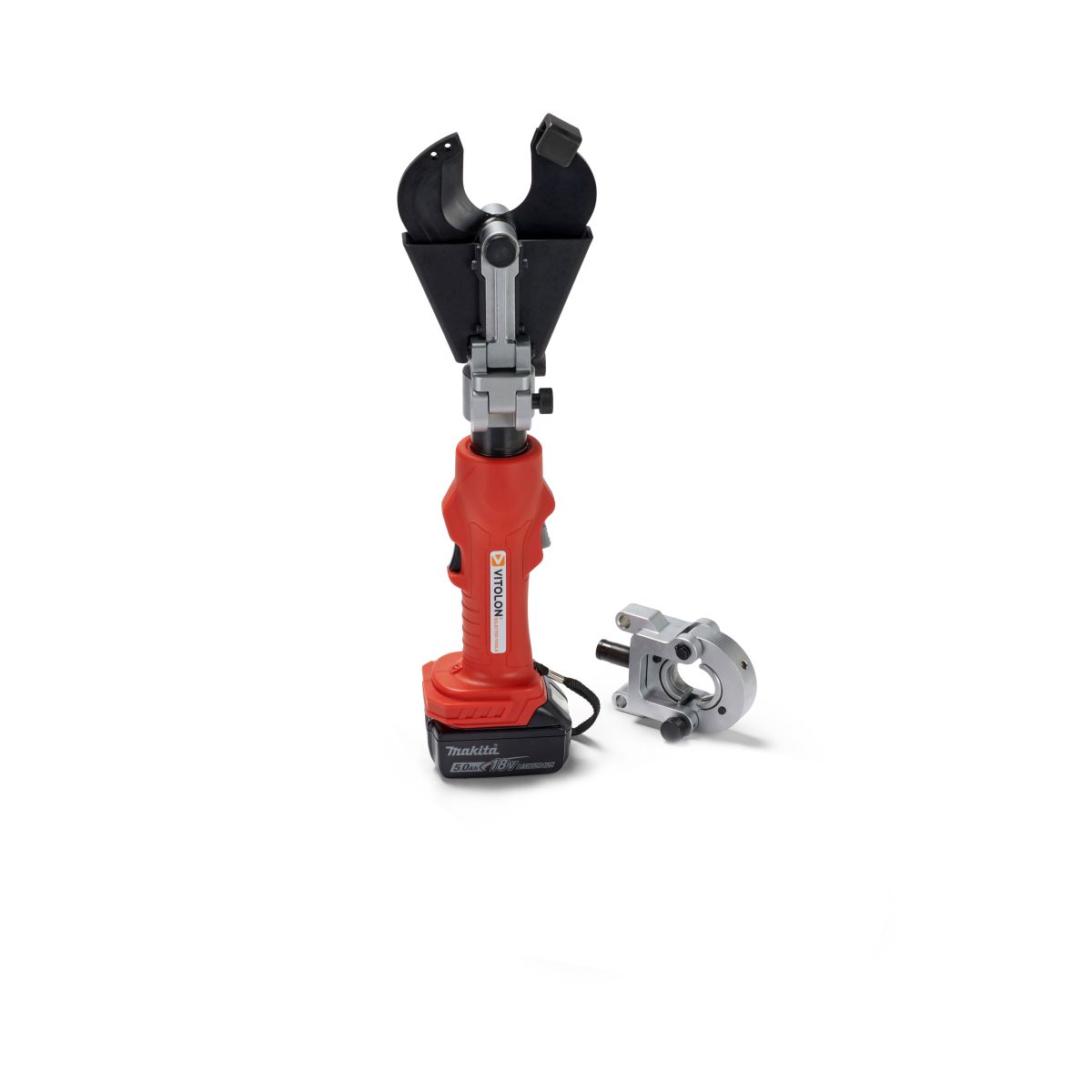 Battery multi-tool, cutting / hex. presses